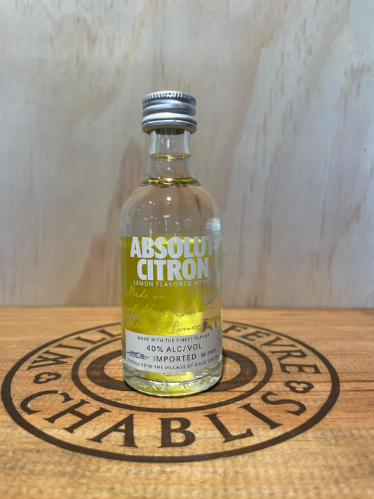 Absolut Citron Vodka Mini 50ml