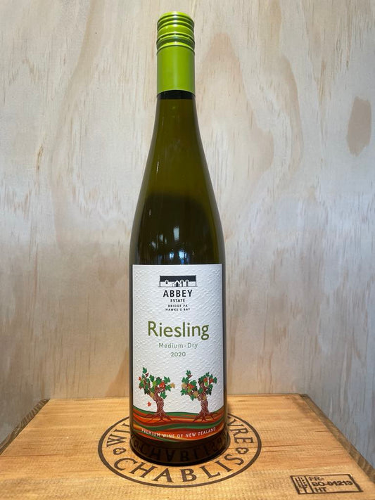 Abbey Cellars Medium Dry Riesling 2020