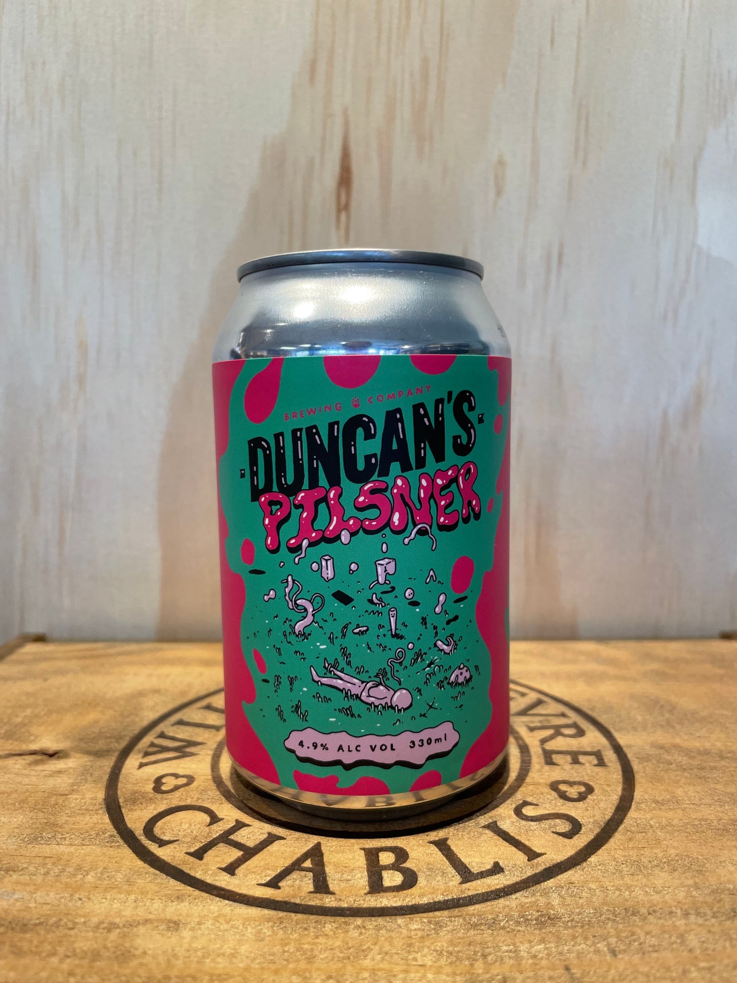 Duncans Pilsner 330ml can