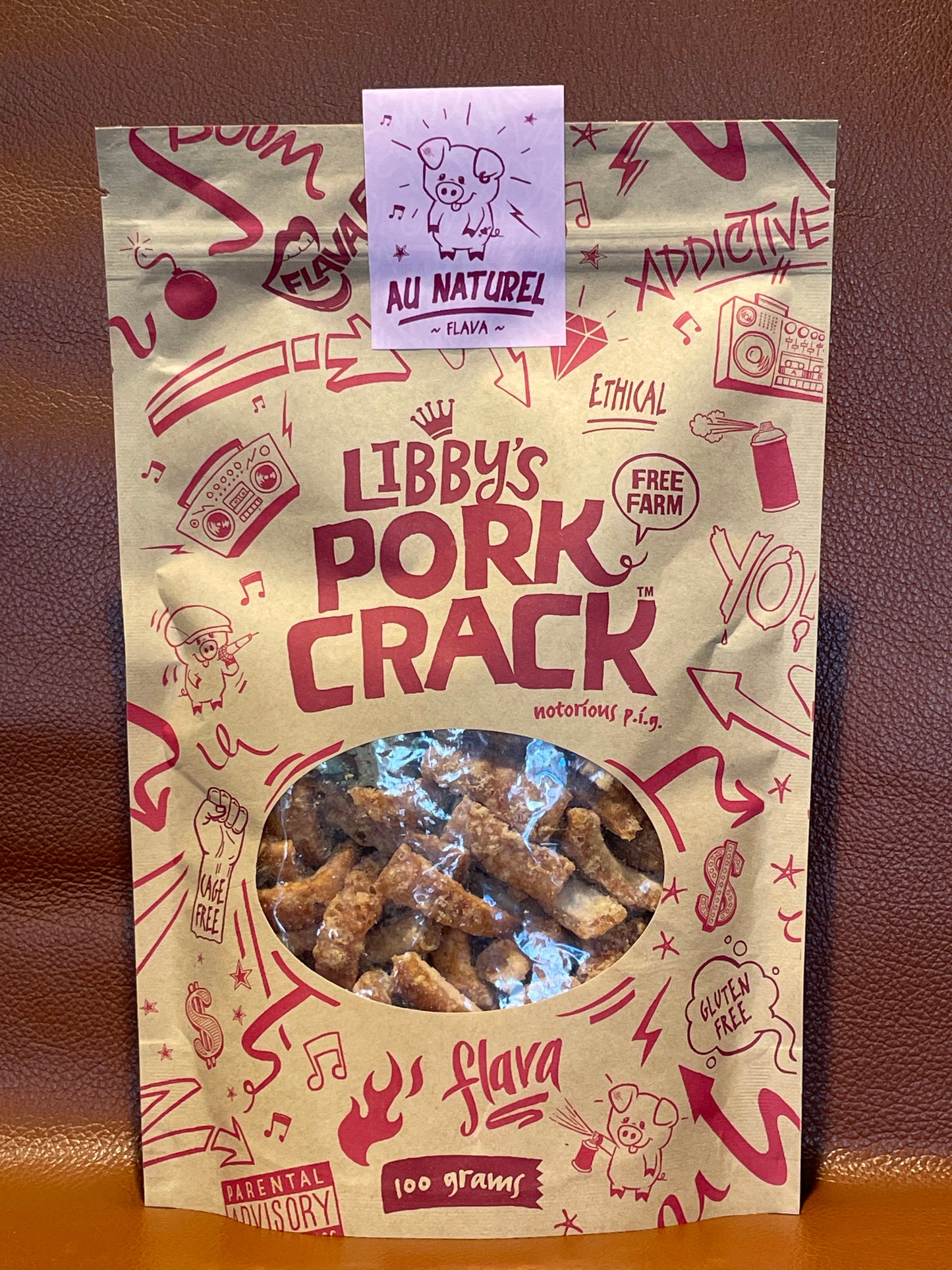 Libby's Pork Crackle Au Naturel 100gm