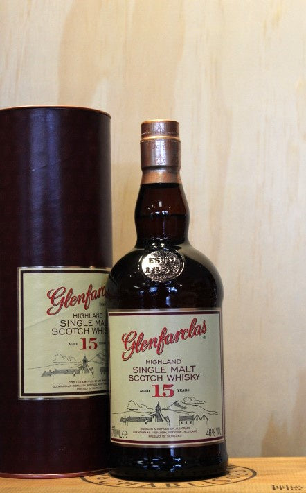 Glenfarclas 15YO Single Malt Whisky 700ml