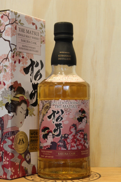 Matsui Sakura Cask Single Malt Whisky 700ml