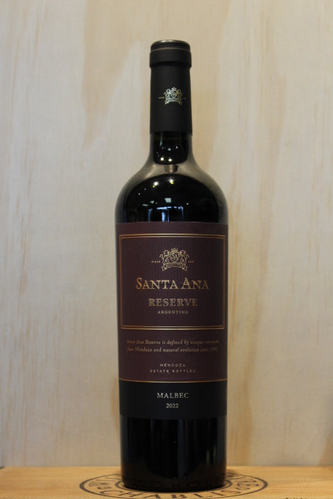 Bodegas Santa Ana Reserve Malbec 2022