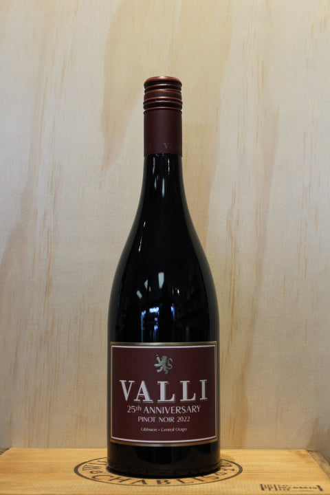 Valli 25th Anniversary Gibbston Pinot Noir 2022