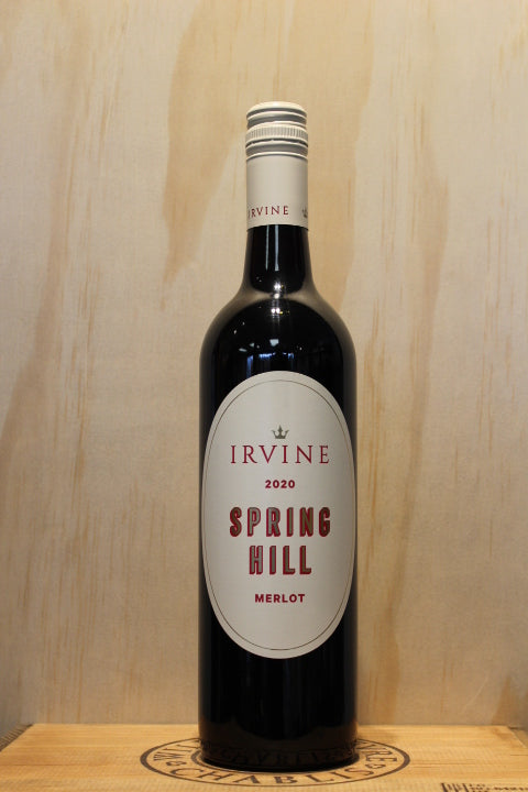 Irvine Spring Hill Merlot 2020