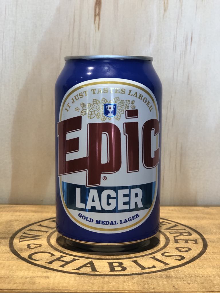 Epic Lager 330ml can