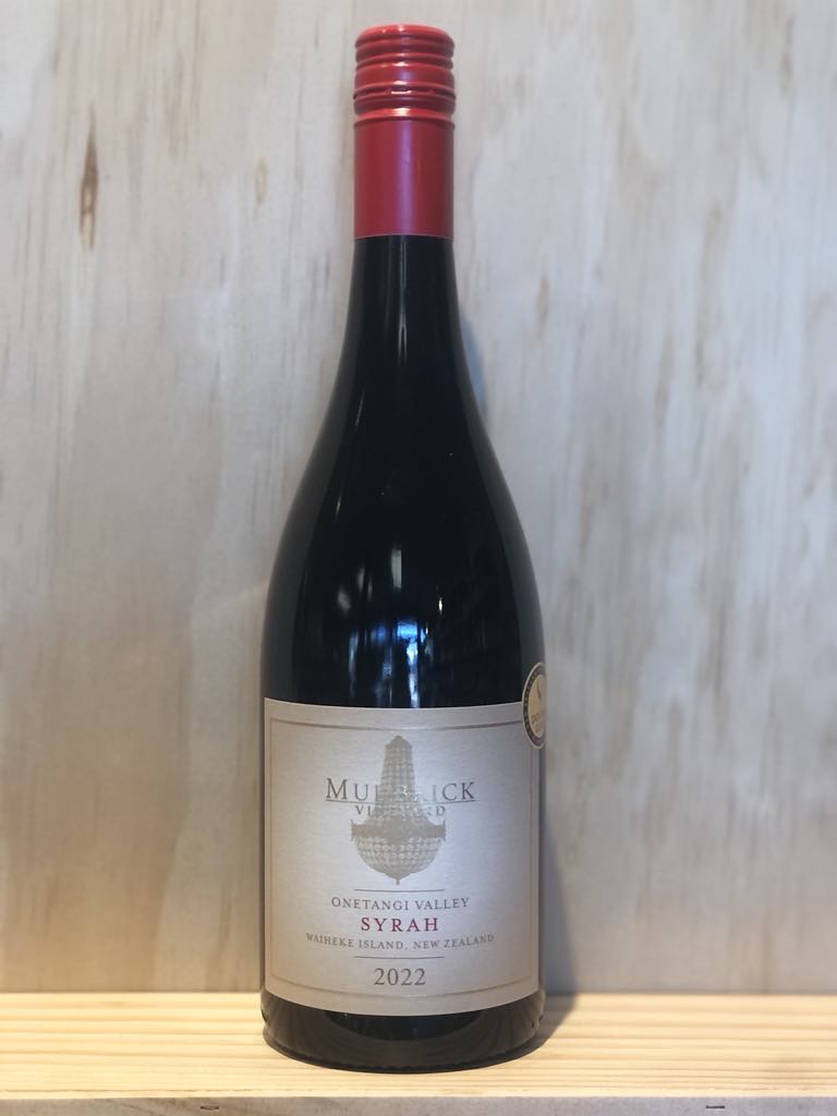 Mudbrick Onetangi Valley Syrah 2022