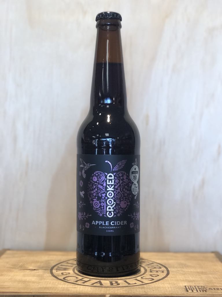 Crooked Blackcurrant Cider 500ml